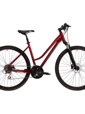 Bicykel Kross Evado 4.0 28" - model 2023 rubínová/čierna - L (19")