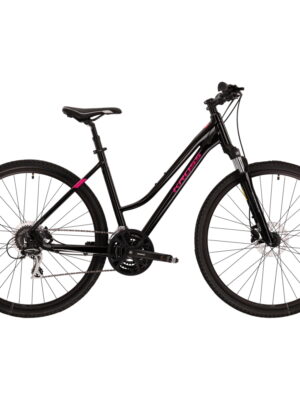 Bicykel Kross Evado 4.0 28" - model 2023 černá/malina - L (19")