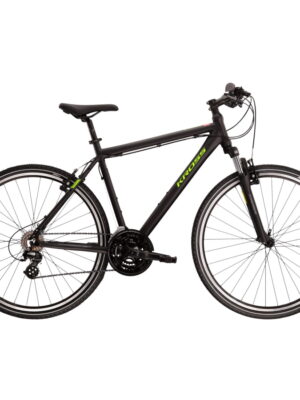 Pánsky crossový bicykel Kross Evado 2.0 28" Gen 004 čierna/zelená - L (21"