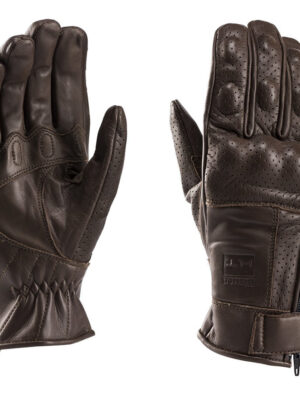 Moto rukavice Blauer Combo Dark Brown tmavo hnedá - XXL