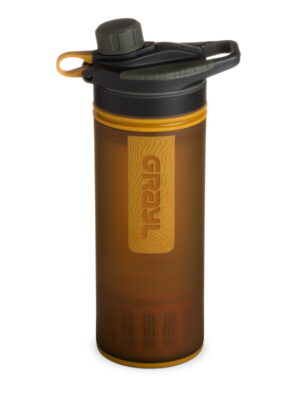 Filtračná fľaša Grayl Geopress Purifier Coyote Amber