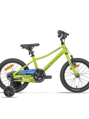Detský bicykel Galaxy Mars 16" 9.0 zelená - 9" (100-125 cm)