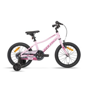 Detský bicykel Galaxy Mira 16" 9.0 ružová - 9" (100-125 cm)