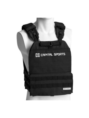 Záťažová vesta Capital Sports Battlevest 2.0 2 x 4 kg - čierna