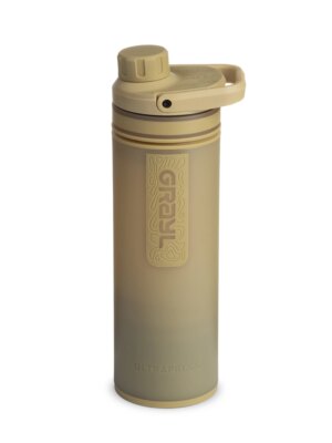 Filtračná fľaša Grayl UltraPress Purifier Desert Tan