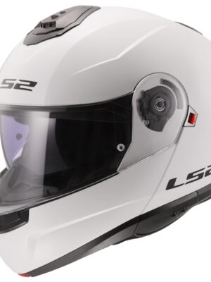 Výklopná prilba LS2 FF908 Strobe II Gloss White 3XL (65-66)