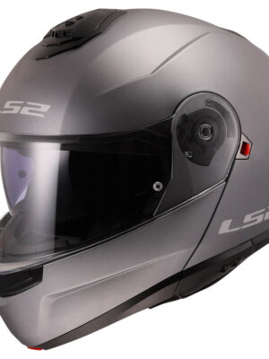 Výklopná prilba LS2 FF908 Strobe II Matt Titanium 3XL (65-66)