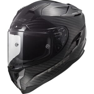 Moto prilba LS2 FF327 Challenger C Carbon Solid Black - XXL (63-64)