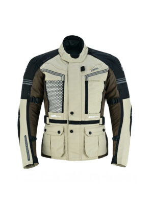 Pánska touringová moto bunda BOS Maximum Sand - 5XL