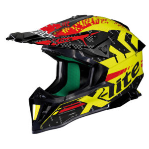 Motokrosová prilba X-Lite X-502 Nac-Nac LED Yellow čierno-žltá - XL (61-62)