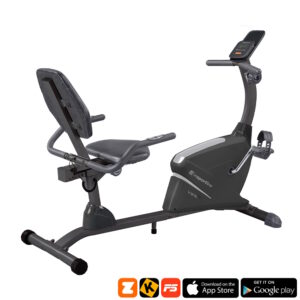 Recumbent inSPORTline Varis čierna