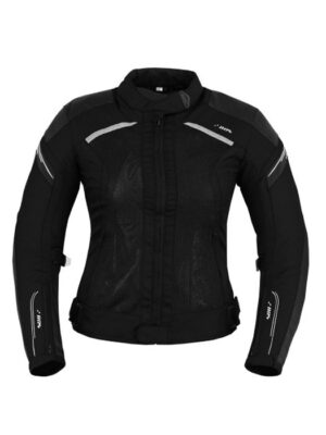 Dámska letná textilná moto bunda BOS Aylin Black - XXL