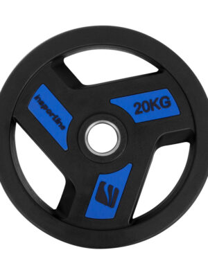 Pogumovaný olympijský kotúč inSPORTline Herk OL 20 kg 50 mm
