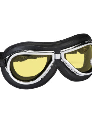 Vintage moto okuliare Climax 500 žlté sklá