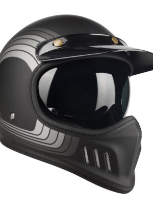Moto prilba Lazer Cross TT Line Grey Black Grey Matt - XS (53-54)