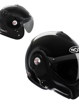 Moto prilba Roof Desmo čierna - L (59-60)