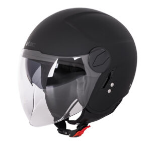 Prilba na skúter W-TEC Vernante Black Matt - XXL (63)