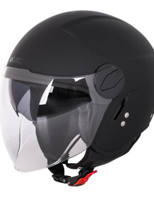 Prilba na skúter W-TEC Vernante Black Matt - XXL (63)