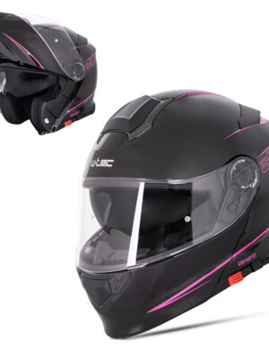 Výklopná prilba W-TEC Venero Rosanero - L (59-60)