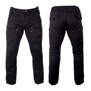 Pánske moto nohavice BOS Cargo D Black - 42