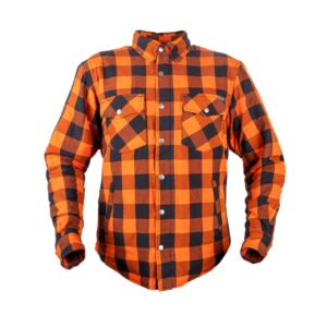 Moto košeľa BOS Lumberjack Orange - 5XL