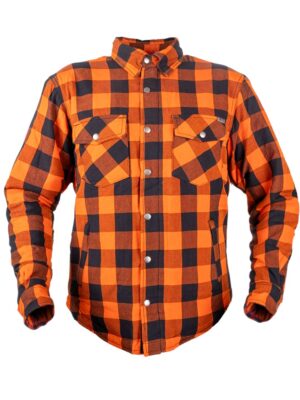 Moto košeľa BOS Lumberjack Orange - 5XL