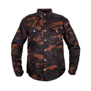 Moto košeľa BOS Lumberjack Dark Camo - 5XL