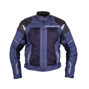 Letná pánska moto bunda BOS Hobart blue - 5XL