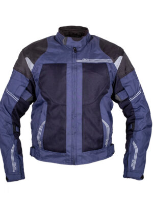 Letná pánska moto bunda BOS Hobart blue - 5XL