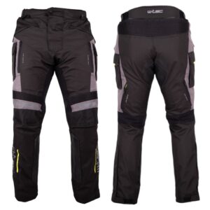 Moto nohavice W-TEC Smackton čierna - XXL rozšírená
