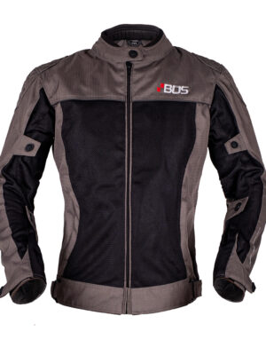 Dámska moto bunda BOS Sunshine Gray - XXL