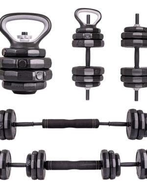 Cementový činkový set inSPORTline ON-X 6v1 40 kg