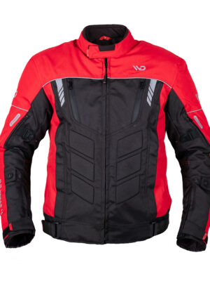 Pánska moto bunda BOS/WD Motorsports Vegas 1.0 Red - 5XL