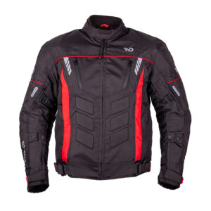 Pánska moto bunda WD Motorsports Vegas 2.0 Black-Red - 5XL