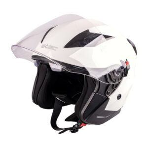 Moto prilba W-TEC Putta biela perleť - XXL (63-64)