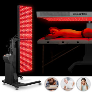 Infračervený LED panel inSPORTline Sumatrin -750 LED čierna