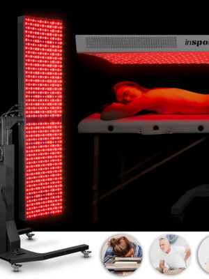 Infračervený LED panel inSPORTline Sumatrin -750 LED čierna