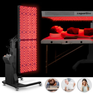 Infračervený LED panel inSPORTline Supetar - 1000 LED čierna