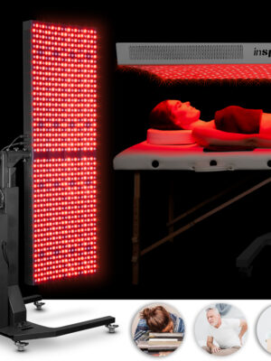 Infračervený LED panel inSPORTline Supetar - 1000 LED čierna