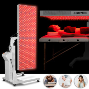 Infračervený LED panel inSPORTline Supetar - 1000 LED biela
