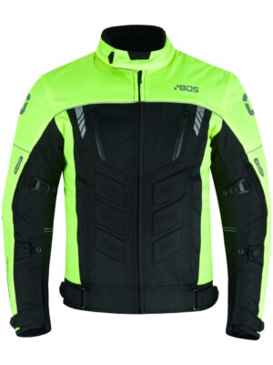 Pánska moto bunda BOS/WD Motorsports Vegas 1.0 neon - 5XL