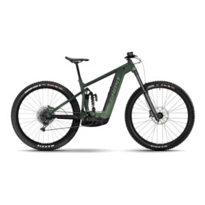 Celoodpružený elektrobicykel Ghost E-Riot EN AL 170/160 Universal B750 Green - XL (186-196 cm)