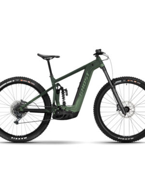 Celoodpružený elektrobicykel Ghost E-Riot EN AL 170/160 Universal B750 Green - XL (186-196 cm)