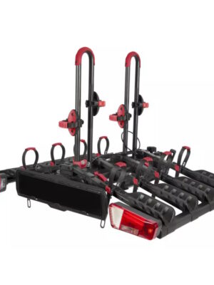 Nosič bicyklov na ťažné zariadenie CarFace VISION 4 Black-Red