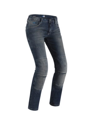 Dámske moto jeansy PMJ Florida MID CE modrá - 34