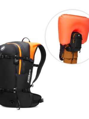 Lavínový batoh Mammut Free 28 Removable Airbag 3.0 28l Black