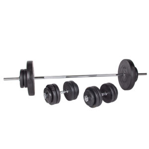 Činkový set inSPORTline CEM 180+40 cm/30 mm 80kg