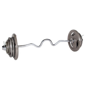 Olympijský nakladací set inSPORTline Triceps Combo 120 cm/50 mm 10