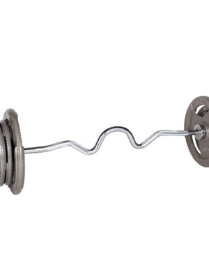 Olympijský nakladací set inSPORTline Triceps Combo 120 cm/50 mm 10