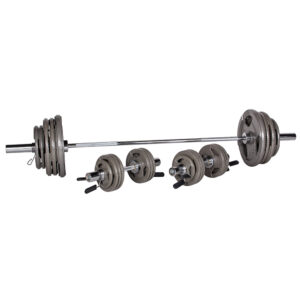 Olympijský nakladací set inSPORTline Hamerton 180 cm+50 cm/50 mm 7